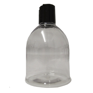 bell bottle with disc cap lid 250ml