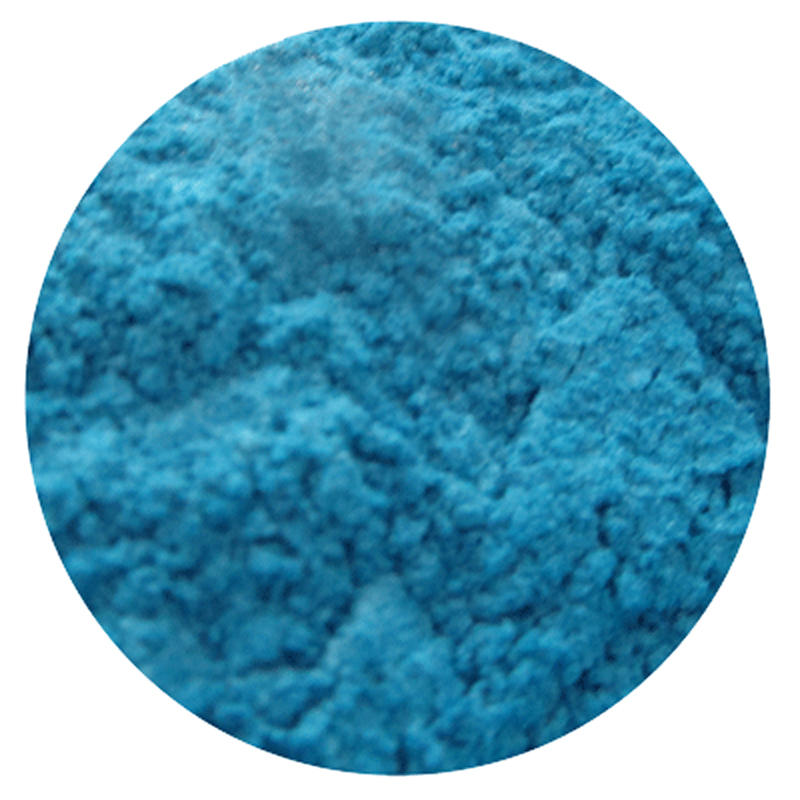 Mica, cool water blue for comsetics