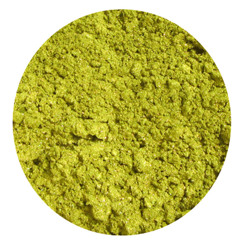 parisienne green mica powder