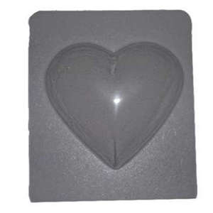 heart plastic mould - small