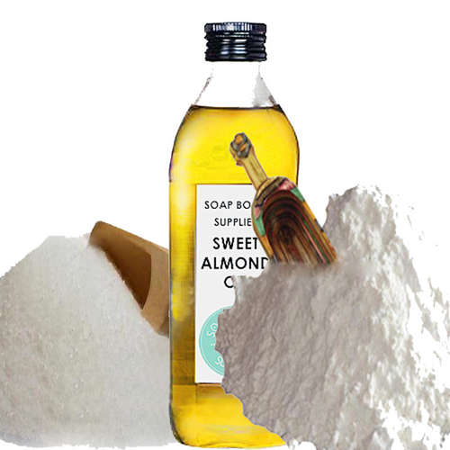 Bath bomb ingredients, bicarbonate of soda, citric acid.