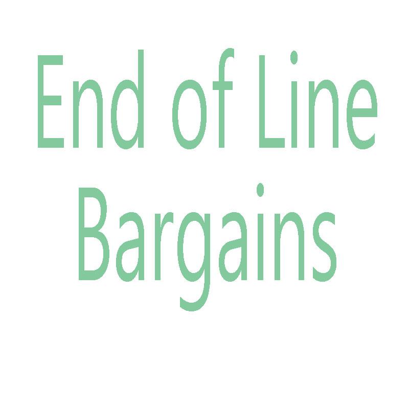 End Of Line Bargains And Sale Items