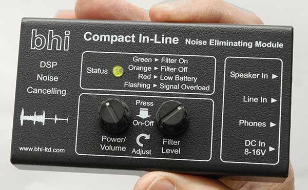 Compact In-Line DSP noise cancelling module