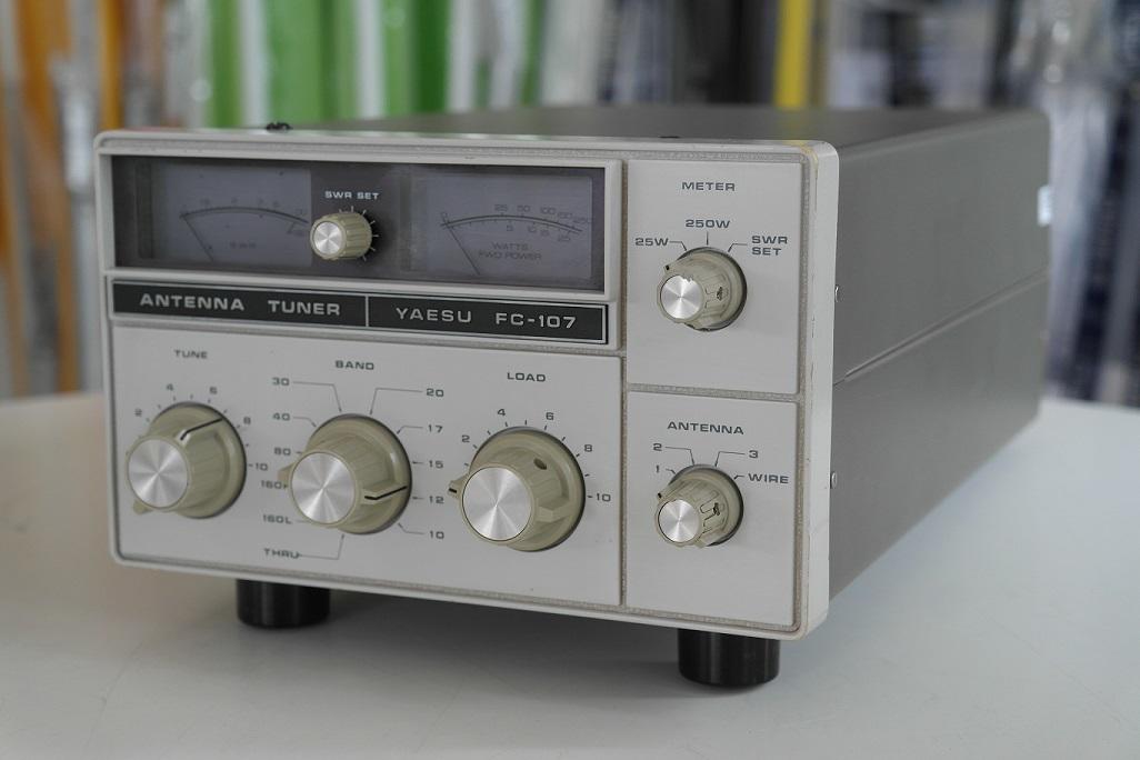 YAESU FC-107 アンテナチューナー Yaesu FC-107 HF Antenna Tuner 250W - YouTube