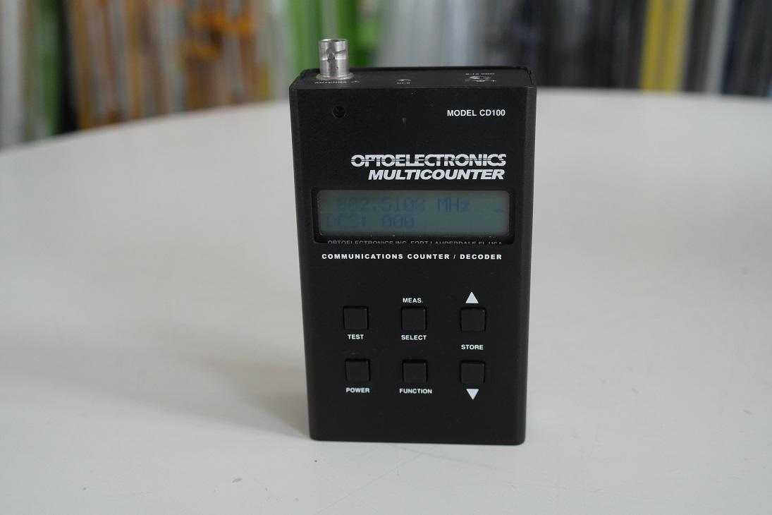 Second hand optoelectronics cd100 10mhz1ghz frequency counter