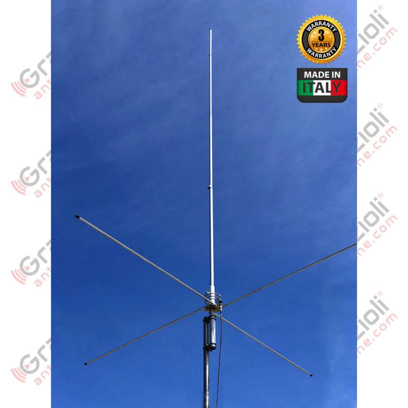 Grazioli FE6V Vertical 5/8 λ VHF antenna