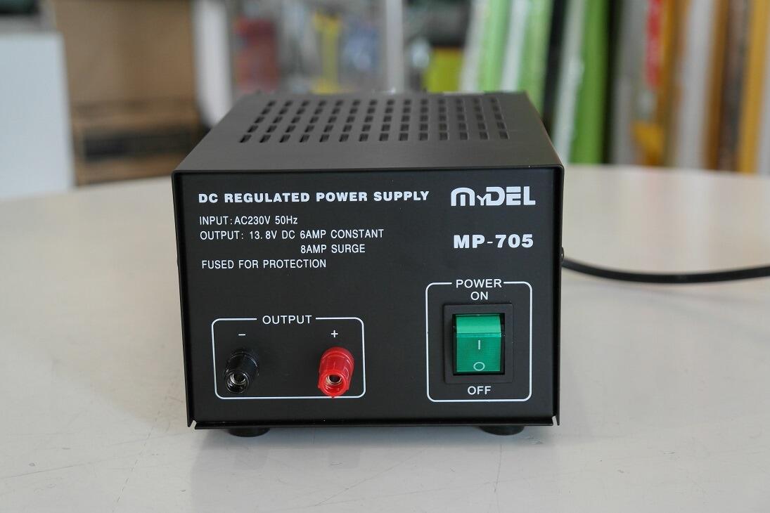 Second Hand MyDEL MP705 Linear Power Supply 6 Amps with 8 Amps peak