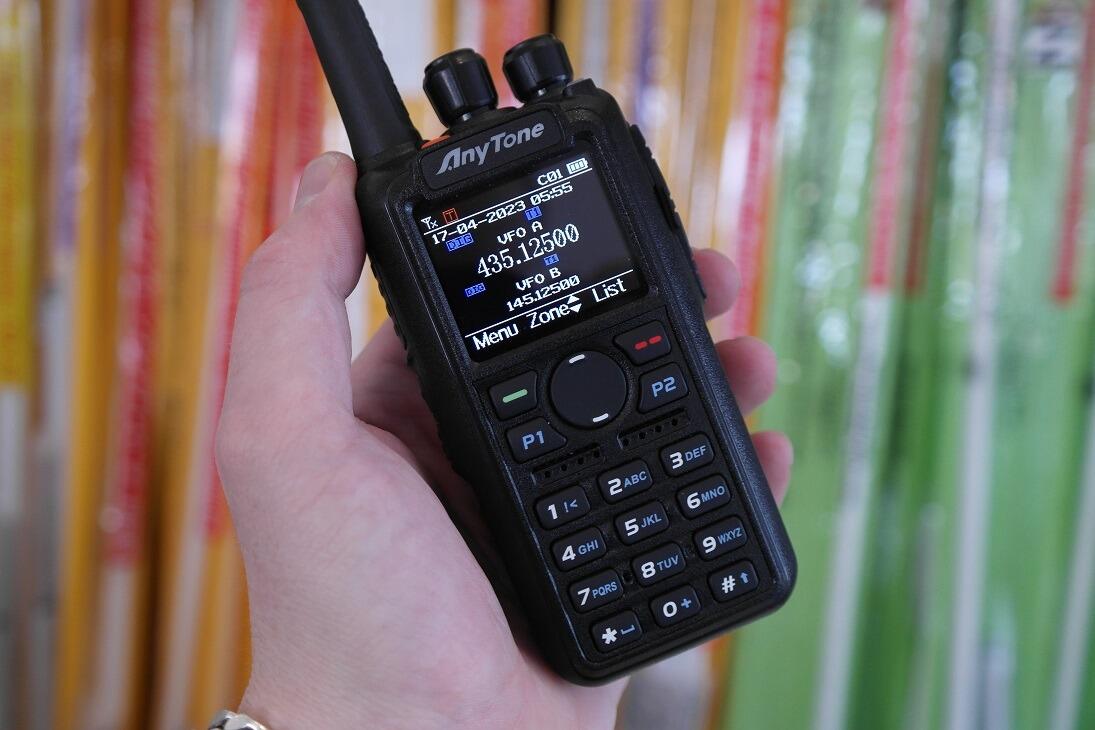 Second Hand Anytone AT-868UV Dual Band DMR Handheld Transceiver ...