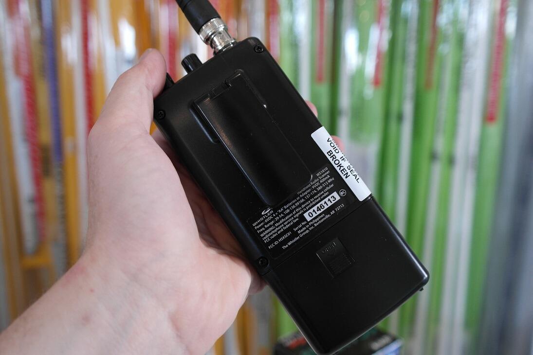 Second Hand Whistler WS1010 Analogue Handheld Scanner - Radioworld UK