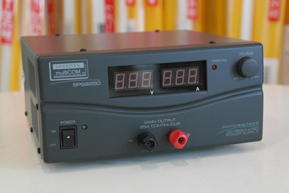 Second Hand Sharmans SPS9250 25A 315V Digital Power Supply CB Ham Amateur Radioworld UK