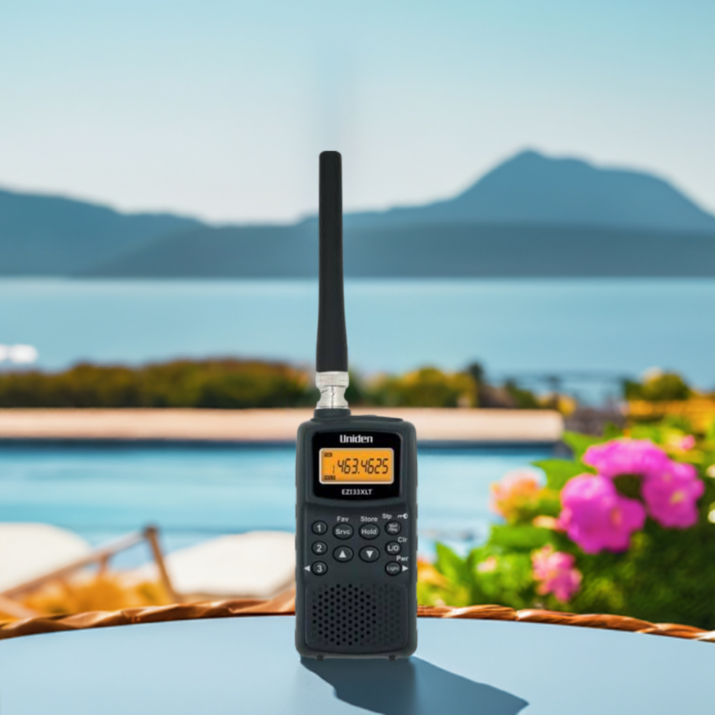 Uniden Ezi33Xlt Radio Scanner has a frequency range from 7887 MHz to