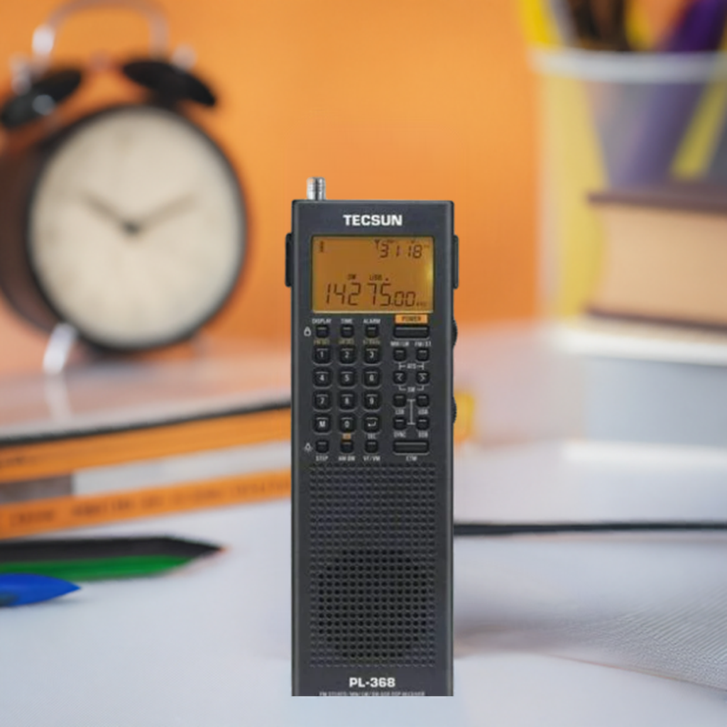 Tecsun PL-368 - portable receiver black - Radioworld UK