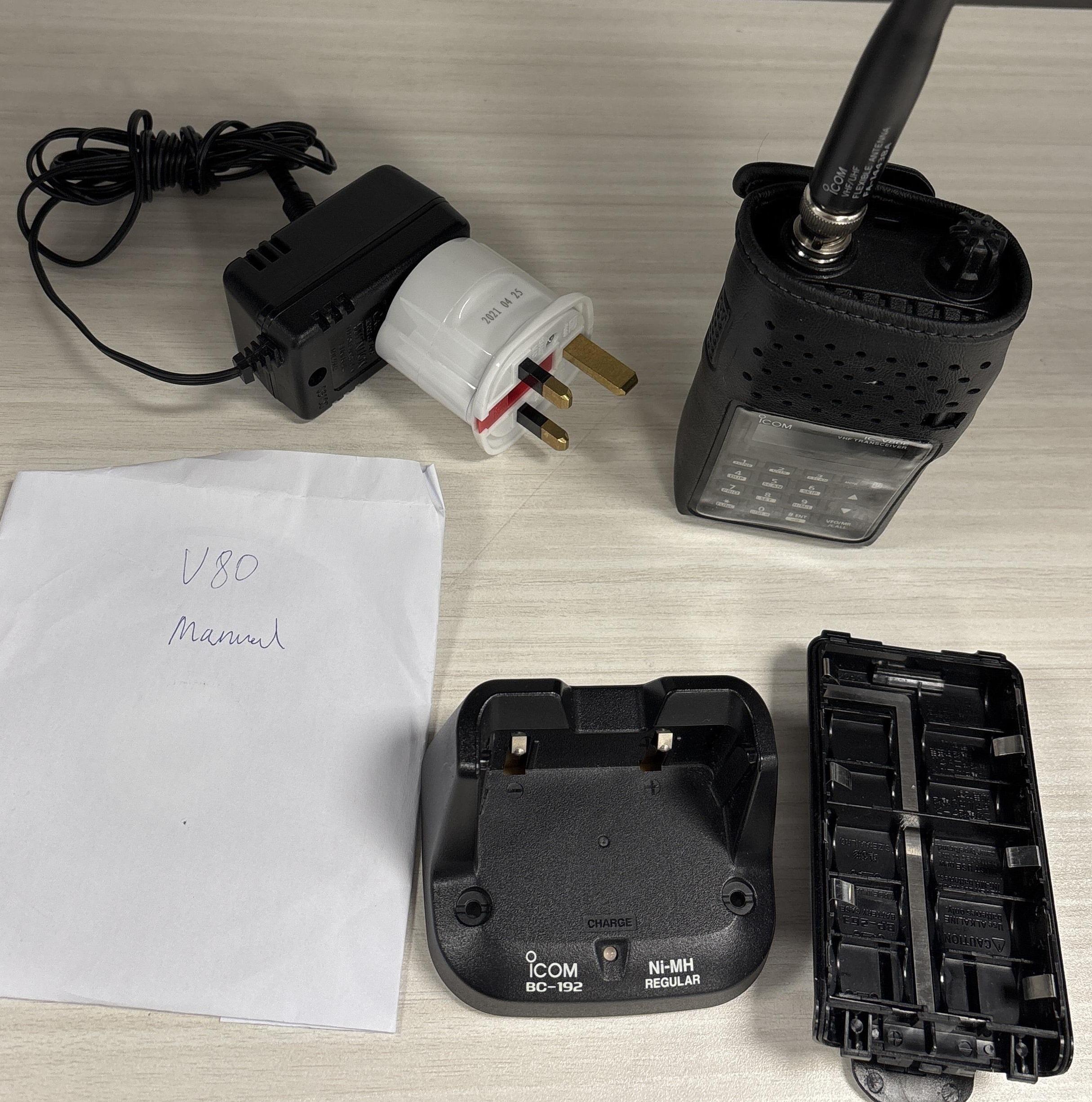 Second Hand Icom IC-T10 Handheld VHF UHF Transceiver