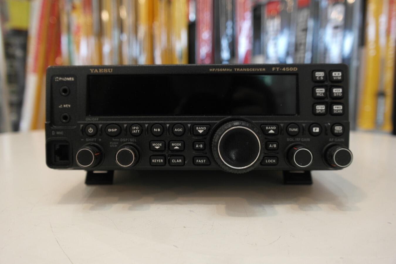 Used Yaesu FT-450D HF/6m Transceiver with ATU | Radioworld UK