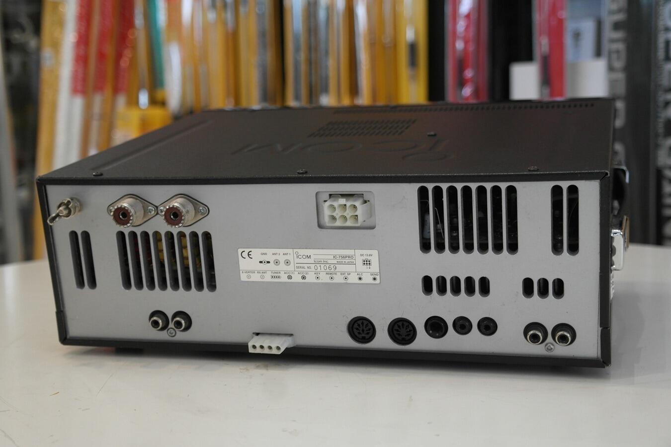 Second Hand Icom IC-756PRO HF/6m Transceiver with Band Scope