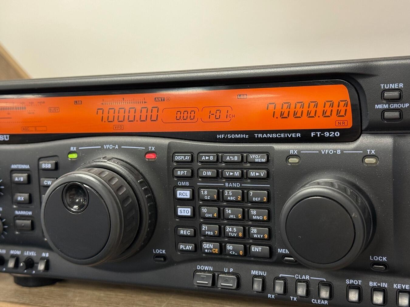 Second Hand Yaesu FT-920 HF Transceiver | Radioworld UK