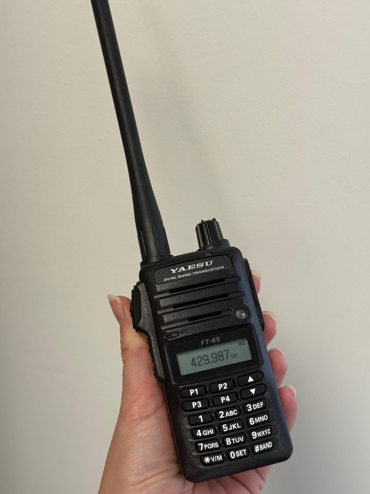 Used Yaesu FT-65E Dual Band Handheld Radio | Radioworld UK