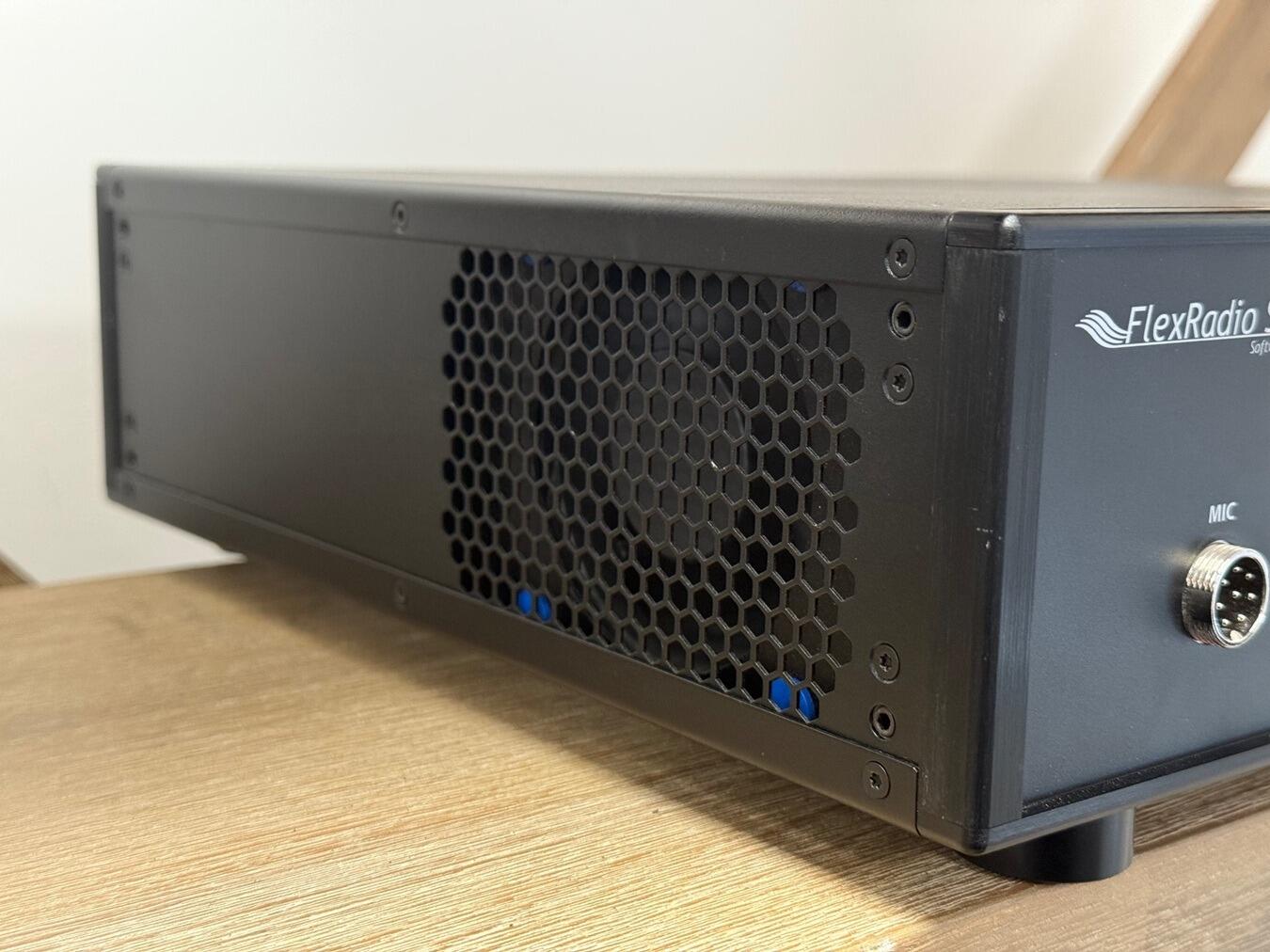 FLEX-6700 SDR transceiver angled photo showing controls