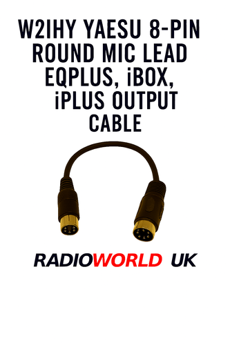 アクセサリー EQplus by W2IHY W2IHY W2-EQEQ Lead – 8-Band EQ to EQPlus DIN 8-Pin Cable