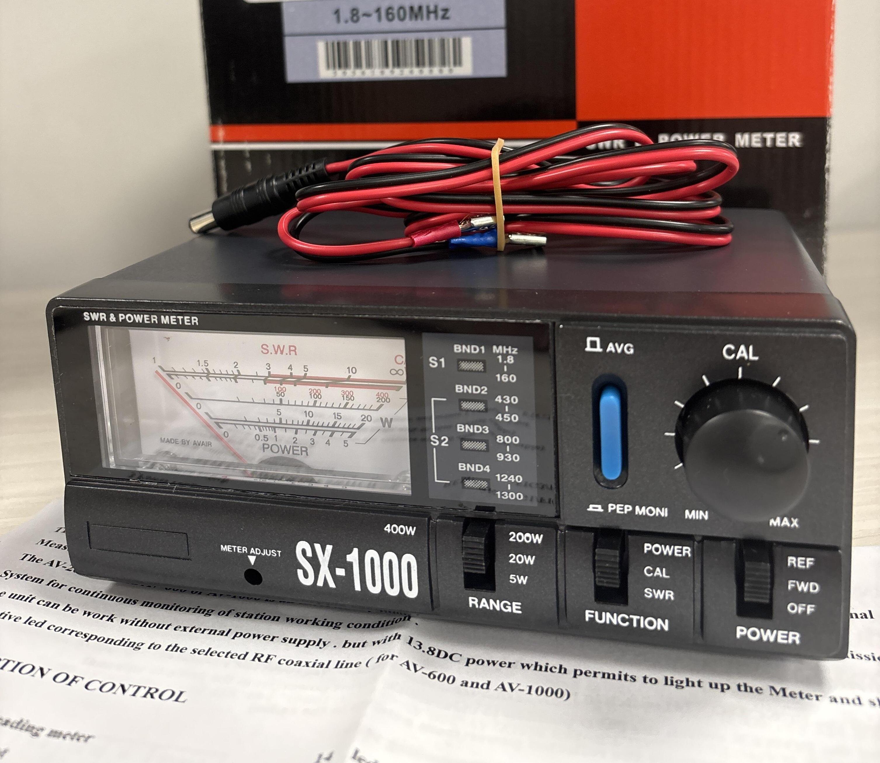 Second Hand SX-1000 HF/VHF/UHF SWR Power Meter | Radioworld UK