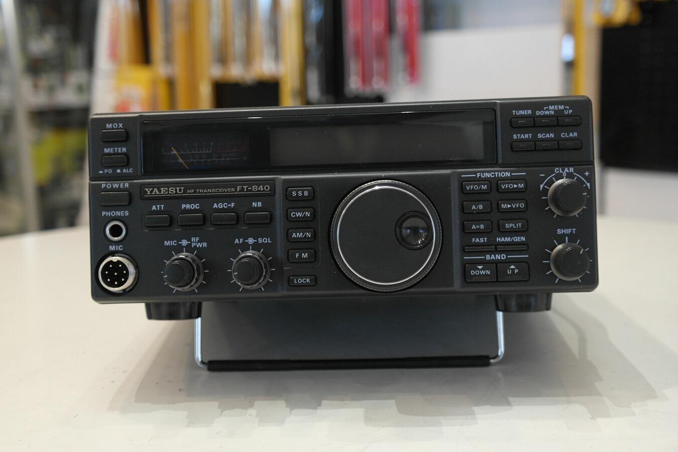 Second Hand Yaesu FT-840 HF Transceiver – 100W All-Mode with FM