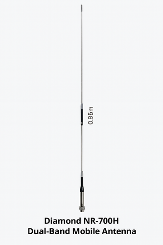 Diamond CR-8900 Quad Band Mobile Antenna – 29/50/144/430MHz