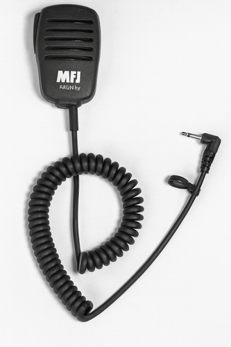 Mfj-295y speaker and microphone for Yaesu FT-10, FT-50, VX1, VX5, and ICQ7.