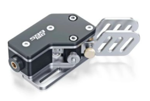 Discovery CW‑500U stainless steel and aluminium iambic paddle key