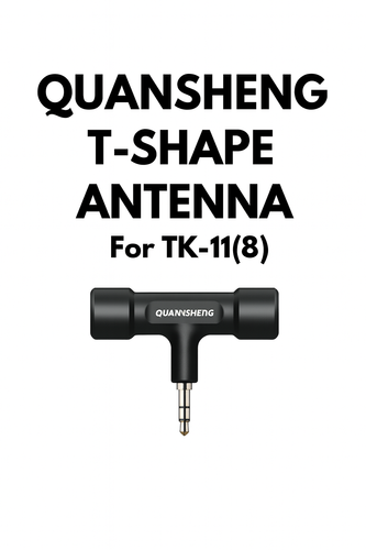 Radioworld UK image of QUANSHENG T‑Shape Antenna for TK‑11(8) handheld transceiver