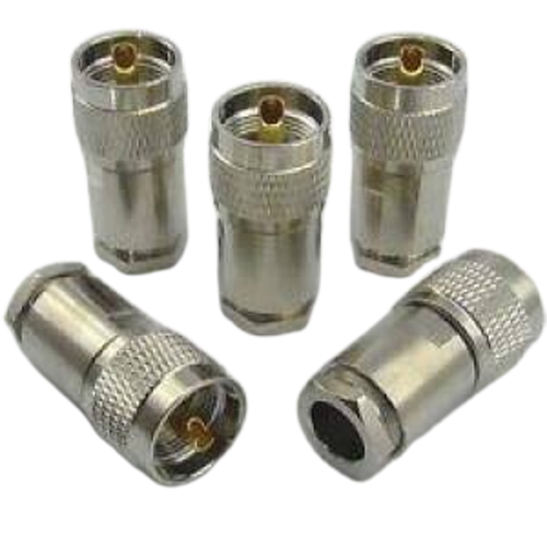 PL‑259 small‑entry plug with pressure sleeve for RG‑58 coax – Radioworld UK