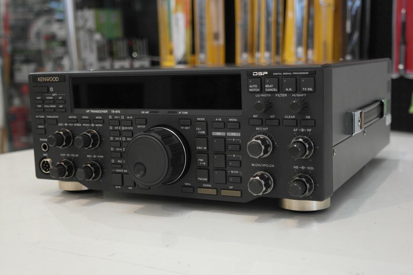 Second Hand Kenwood TS-870S HF Transceiver - Radioworld UK