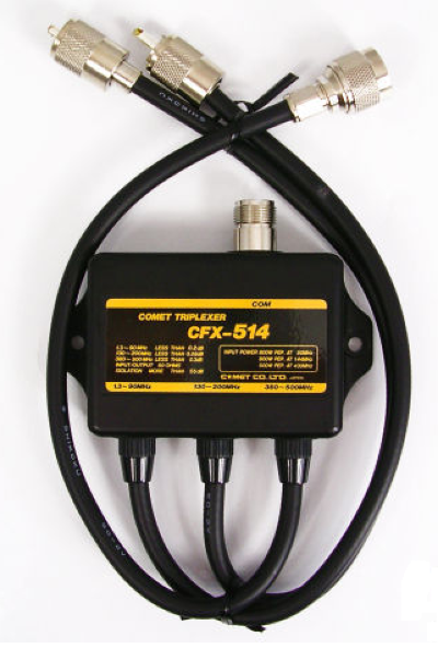 Comet CFX‑514N HF/VHF/UHF Triplexer with N‑Type Output | Radioworld UK
