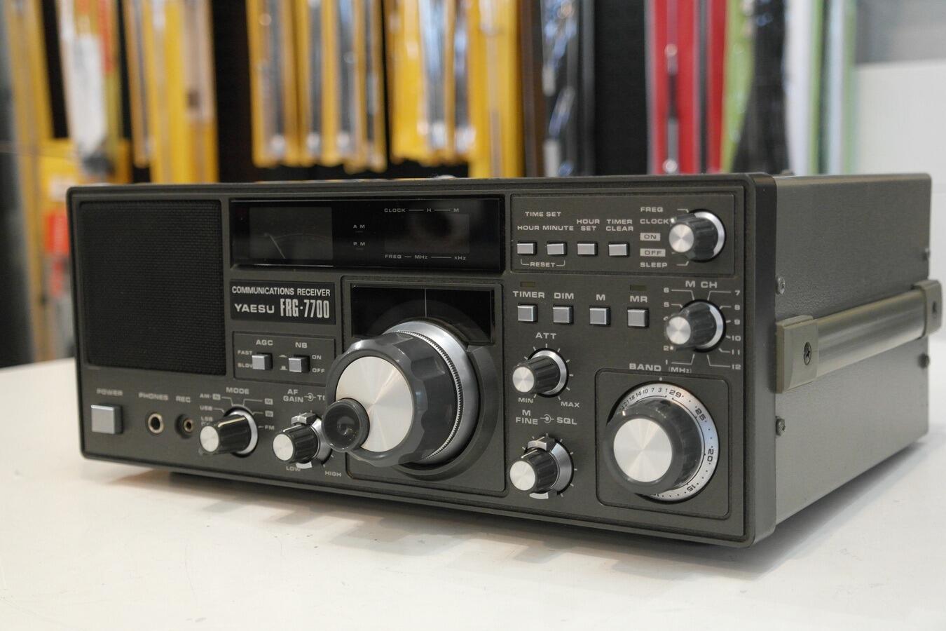 Second Hand Yaesu FRG-7700 HF Communications Receiver – Radioworld UK