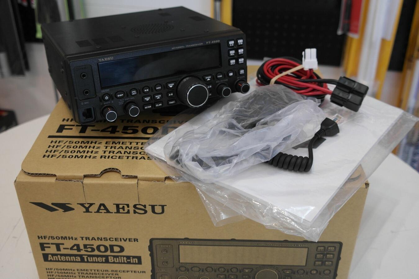 Second Hand Yaesu FT-450D HF/6m Transceiver | Radioworld UK