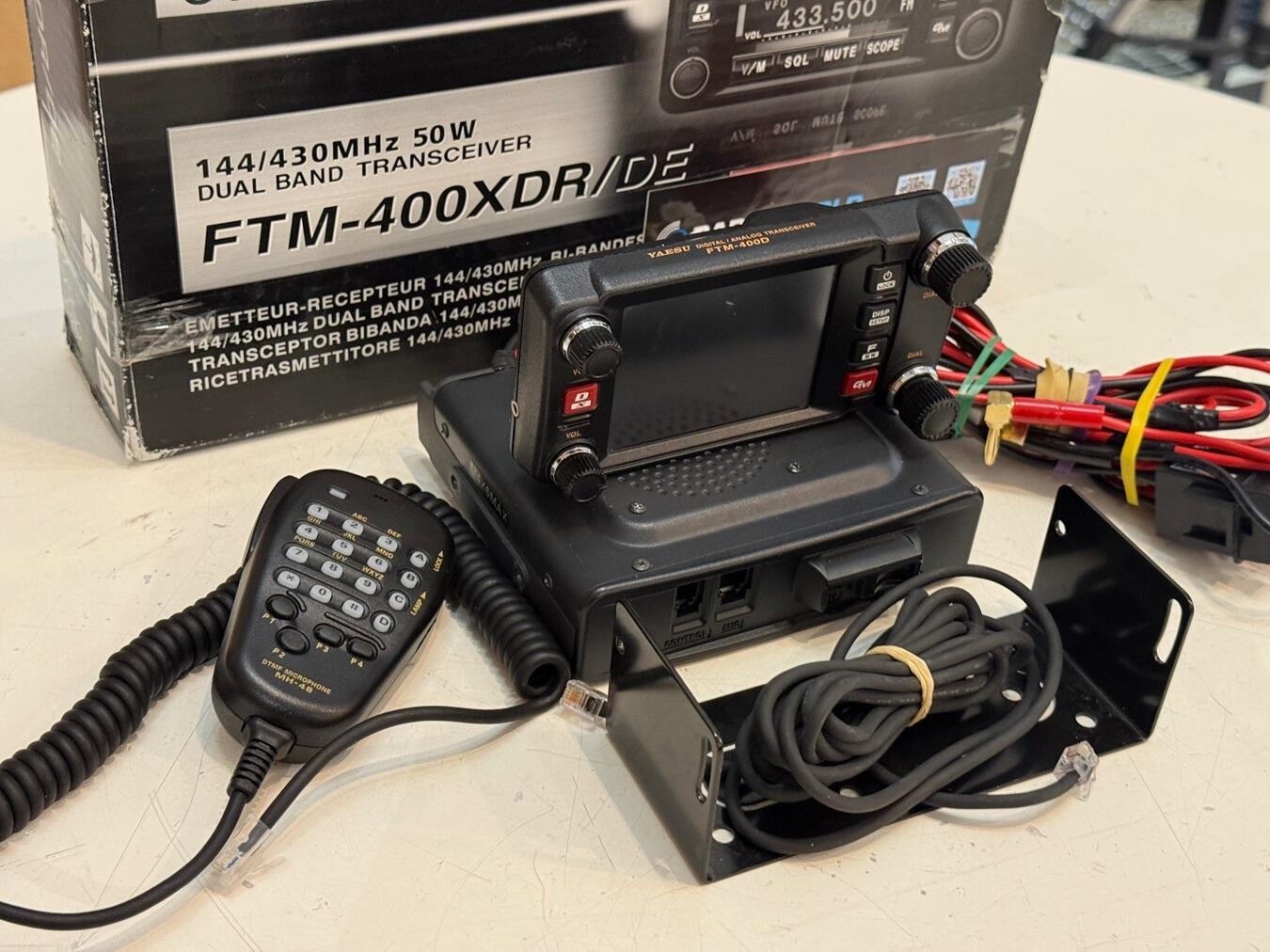 Second Hand Yaesu FTM-400DE Dual Band FM Mobile Transceiver