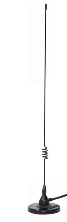 Diamond MR77SJ 2m/70cm mobile antenna – magnetic mount, stainless whip, gold‑plated SMA female connector