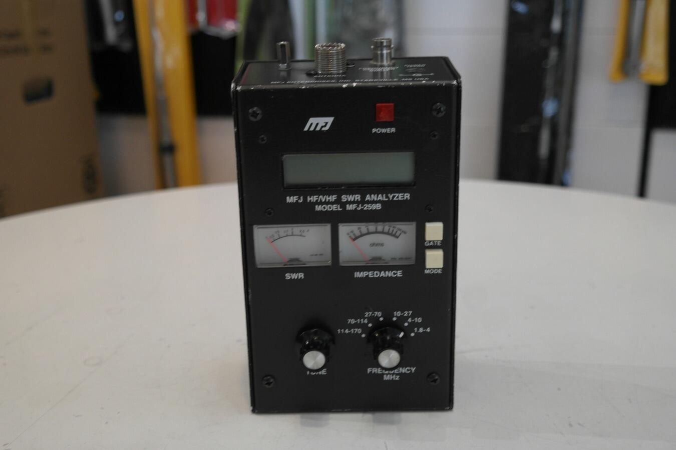 Second Hand MFJ-259B Antenna Analyzer SWR, velocity factor, coax