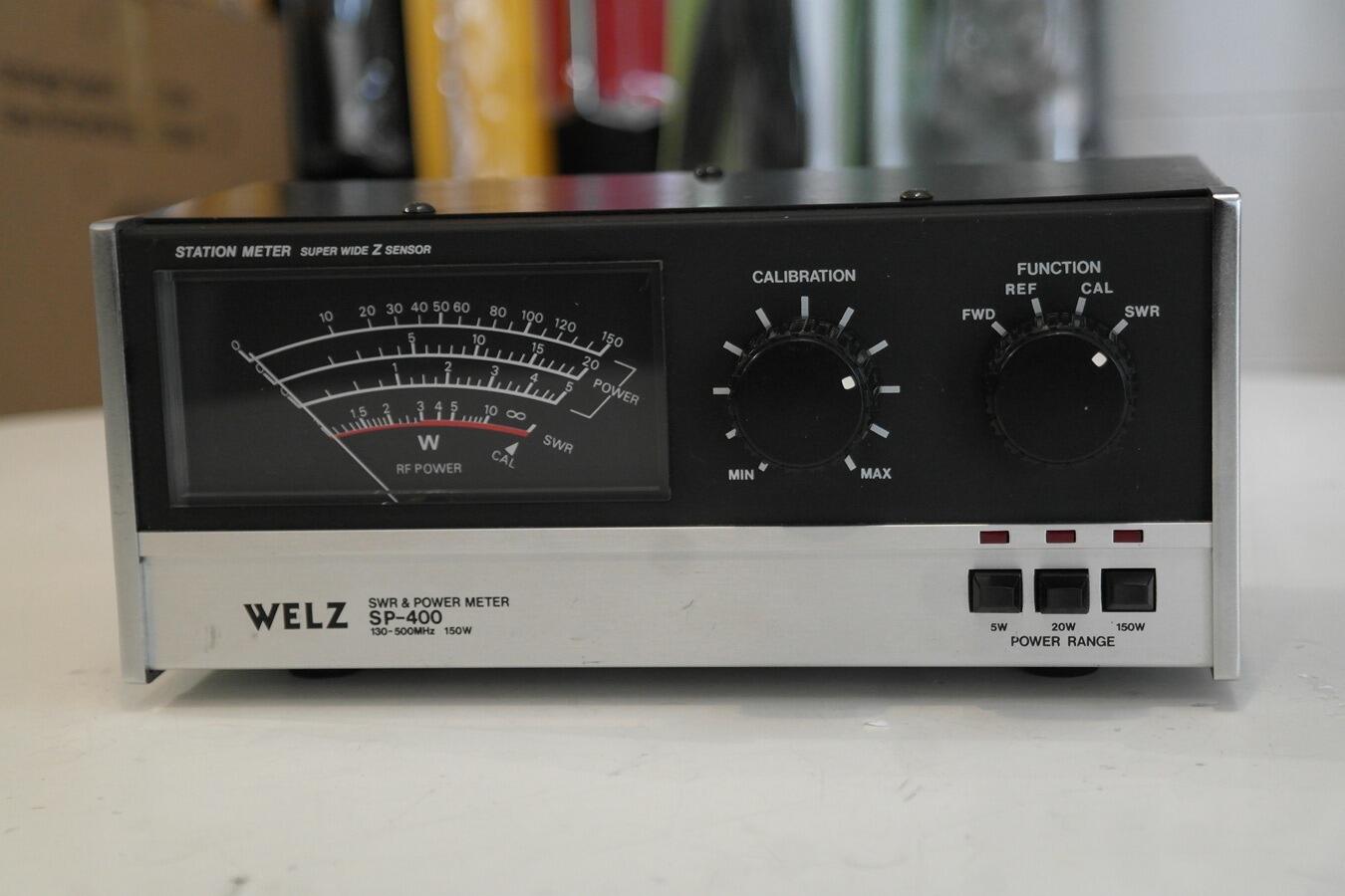 Second Hand Welz SP-400 VHF/UHF 130–500MHz SWR Power Meter
