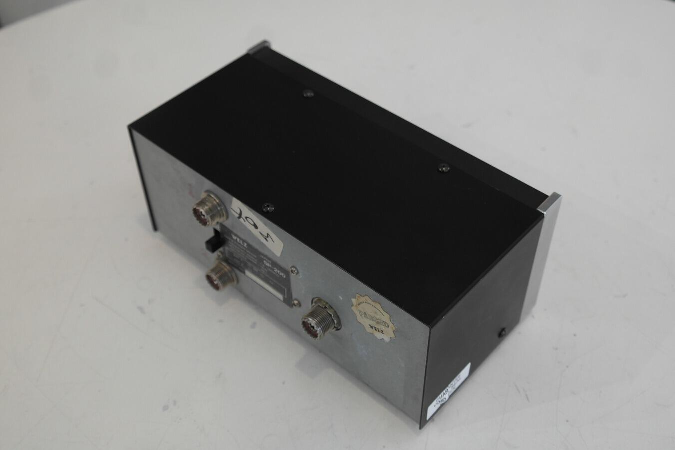 Second Hand WELZ SP-200 SWR &amp; Power Meter 1.8–160MHz | Radioworld UK