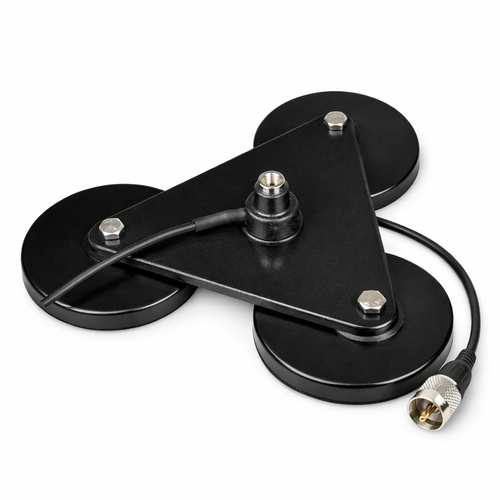 Thunderpole HD Triple Mag Kit 3/8 heavy‑duty triple magnetic CB antenna mount