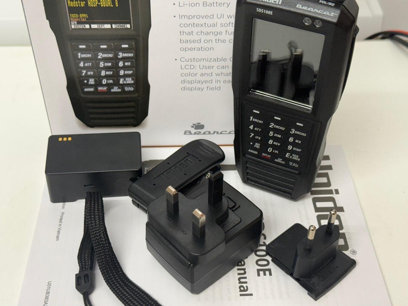 Second Hand Uniden SDS100E Digital Scanner – Activated for DMR
