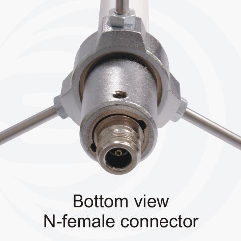 Image of Sirio GPF 22-N VHF Ground Plane Antenna 135–175MHz N Female Radioworld UK