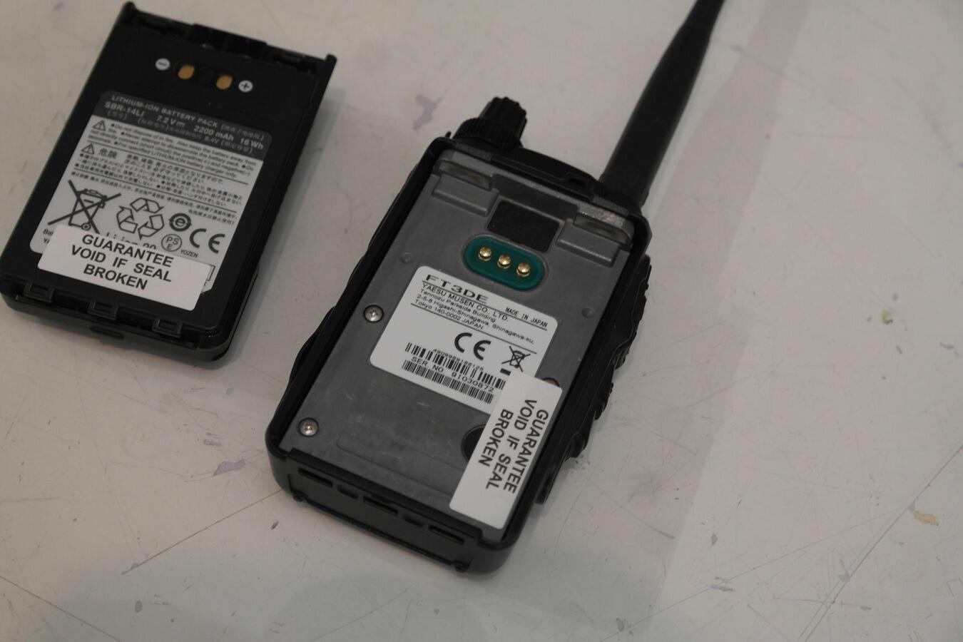 Second Hand Yaesu FT3DE Dual-Band C4FM Fusion Handheld | Radioworld