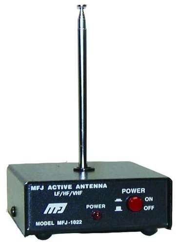 Mfj-1022 0.3 - 200 mhz swl active antenna