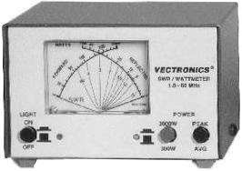 Vectronics PM-30UV VSWR power meter for 2m-70cm.