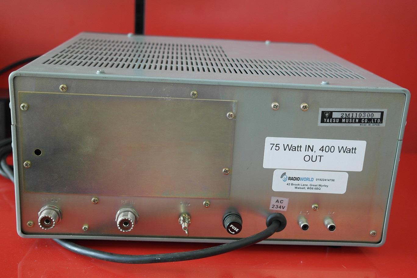 Second Hand Yaesu FL-2100Z All Mode HF linear Amplifier