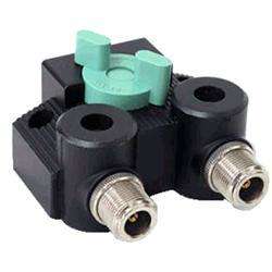 Diamond CX-210N 2-way coaxial switch with N-type sockets.