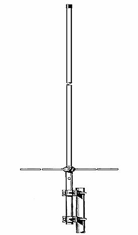 SIRIO GPF21N VHF BASE ANTENNA 135-175MHZ - radioworld