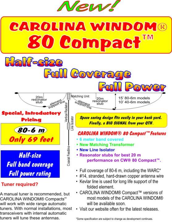CW-COMPACT-80 RadioWorks Carolina Compact 80