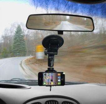Istabilizer glass - smartphone windshield mount